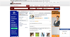 Desktop Screenshot of hongkongfashionline.safestchina.com