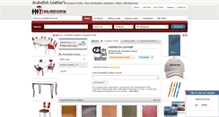 Desktop Screenshot of andrefish-leather.safestchina.com